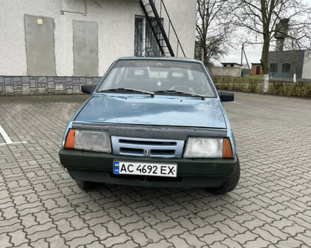 Синий ВАЗ 2109, объемом двигателя 1.3 л и пробегом 200 тыс. км за 730 $, фото 1 на Automoto.ua