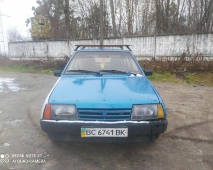 Синий ВАЗ 2109, объемом двигателя 1.5 л и пробегом 100 тыс. км за 500 $, фото 1 на Automoto.ua