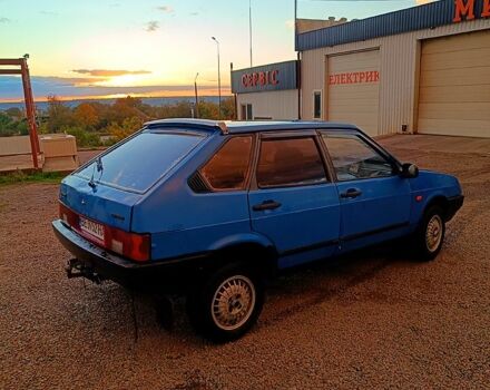 Синий ВАЗ 2109, объемом двигателя 1.3 л и пробегом 310 тыс. км за 999 $, фото 3 на Automoto.ua