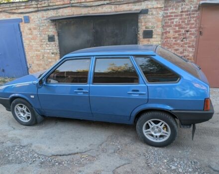 Синий ВАЗ 2109, объемом двигателя 1.5 л и пробегом 150 тыс. км за 4000 $, фото 1 на Automoto.ua