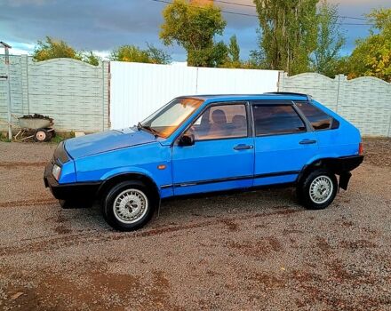 Синий ВАЗ 2109, объемом двигателя 1.3 л и пробегом 310 тыс. км за 999 $, фото 5 на Automoto.ua