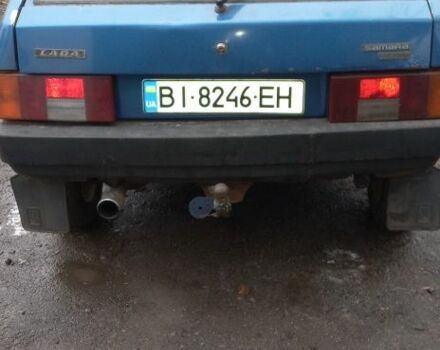 Синий ВАЗ 2109, объемом двигателя 1.3 л и пробегом 360 тыс. км за 619 $, фото 4 на Automoto.ua