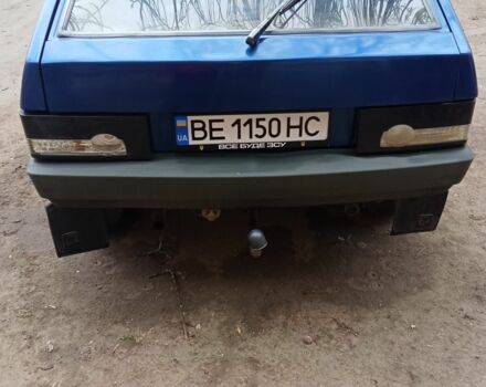 Синий ВАЗ 2109, объемом двигателя 1.5 л и пробегом 99 тыс. км за 1500 $, фото 2 на Automoto.ua