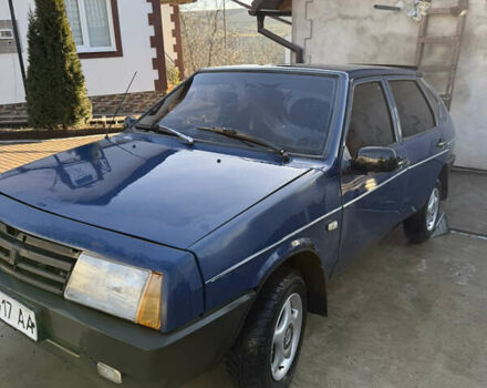 Синий ВАЗ 2109, объемом двигателя 1.3 л и пробегом 45 тыс. км за 900 $, фото 7 на Automoto.ua
