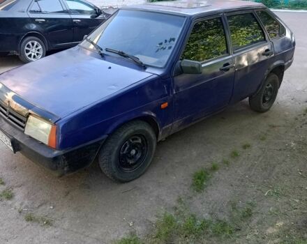 Синий ВАЗ 2109, объемом двигателя 1.3 л и пробегом 240 тыс. км за 500 $, фото 3 на Automoto.ua