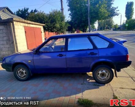 Синий ВАЗ 2109, объемом двигателя 1.5 л и пробегом 1000 тыс. км за 1100 $, фото 1 на Automoto.ua