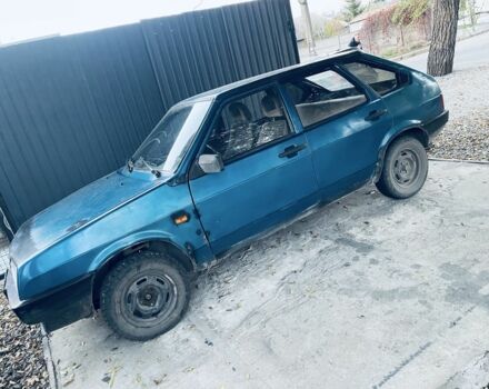 Синий ВАЗ 2109, объемом двигателя 1.5 л и пробегом 133 тыс. км за 450 $, фото 3 на Automoto.ua