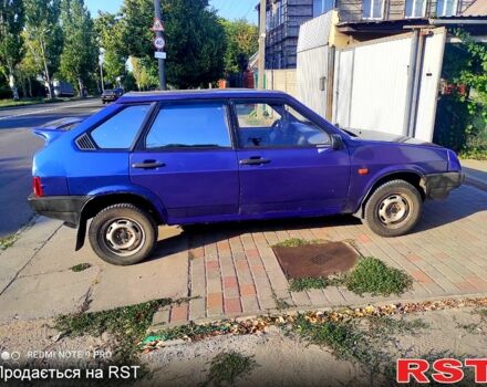 Синий ВАЗ 2109, объемом двигателя 1.5 л и пробегом 1000 тыс. км за 1100 $, фото 2 на Automoto.ua