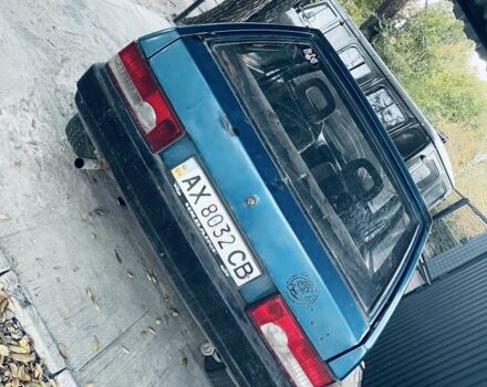 Синий ВАЗ 2109, объемом двигателя 1.5 л и пробегом 133 тыс. км за 450 $, фото 2 на Automoto.ua