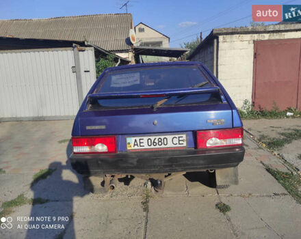 Синий ВАЗ 2109, объемом двигателя 1.5 л и пробегом 1 тыс. км за 990 $, фото 2 на Automoto.ua