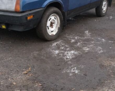 Синий ВАЗ 2109, объемом двигателя 1.3 л и пробегом 360 тыс. км за 619 $, фото 1 на Automoto.ua