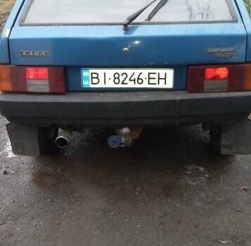 Синий ВАЗ 2109, объемом двигателя 1.3 л и пробегом 360 тыс. км за 619 $, фото 3 на Automoto.ua