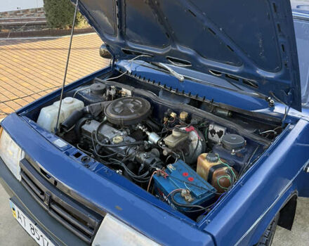 Синий ВАЗ 2109, объемом двигателя 1.3 л и пробегом 45 тыс. км за 900 $, фото 3 на Automoto.ua