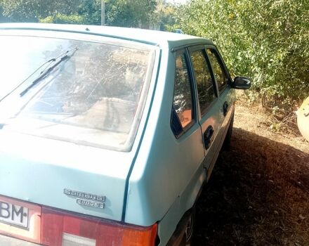 Синий ВАЗ 2109, объемом двигателя 1.5 л и пробегом 110 тыс. км за 1000 $, фото 2 на Automoto.ua