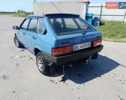 Синій ВАЗ 2109, об'ємом двигуна 1.5 л та пробігом 94 тис. км за 1300 $, фото 5 на Automoto.ua