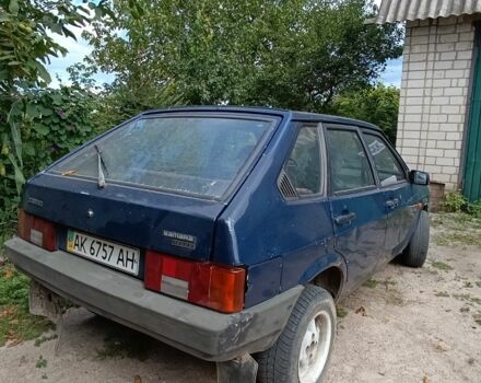 Синій ВАЗ 2109, об'ємом двигуна 1.5 л та пробігом 300 тис. км за 650 $, фото 2 на Automoto.ua