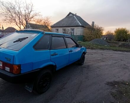 Синий ВАЗ 2109, объемом двигателя 2 л и пробегом 111 тыс. км за 950 $, фото 3 на Automoto.ua