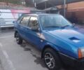 Синий ВАЗ 2109, объемом двигателя 2 л и пробегом 200 тыс. км за 536 $, фото 1 на Automoto.ua