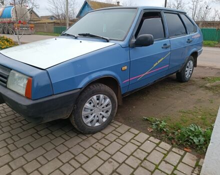 Синій ВАЗ 2109, об'ємом двигуна 1.3 л та пробігом 64 тис. км за 1400 $, фото 1 на Automoto.ua