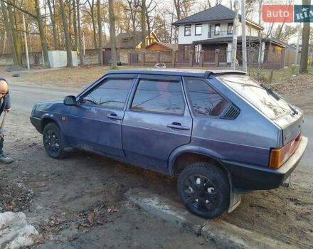 Синий ВАЗ 2109, объемом двигателя 1.1 л и пробегом 100 тыс. км за 1320 $, фото 1 на Automoto.ua