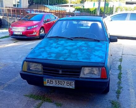 Синий ВАЗ 2109, объемом двигателя 1.5 л и пробегом 40 тыс. км за 800 $, фото 1 на Automoto.ua