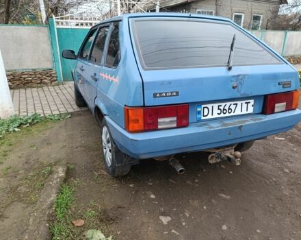 Синій ВАЗ 2109, об'ємом двигуна 1.3 л та пробігом 64 тис. км за 1400 $, фото 3 на Automoto.ua