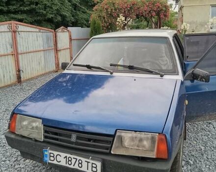 Синий ВАЗ 2109, объемом двигателя 1.3 л и пробегом 43 тыс. км за 750 $, фото 1 на Automoto.ua