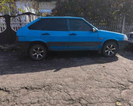 Синий ВАЗ 2109, объемом двигателя 1.5 л и пробегом 70 тыс. км за 1188 $, фото 1 на Automoto.ua