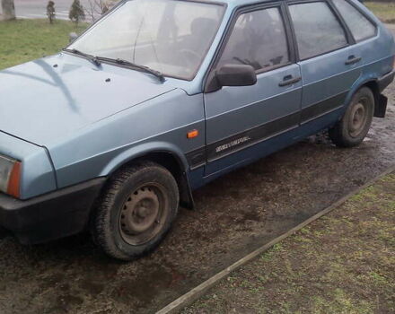 Синий ВАЗ 2109, объемом двигателя 1.3 л и пробегом 100 тыс. км за 1100 $, фото 1 на Automoto.ua