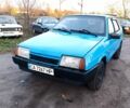 Синий ВАЗ 2109, объемом двигателя 2 л и пробегом 111 тыс. км за 950 $, фото 1 на Automoto.ua