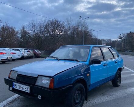 Синий ВАЗ 2109, объемом двигателя 1.5 л и пробегом 200 тыс. км за 472 $, фото 6 на Automoto.ua