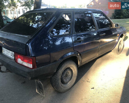 Синий ВАЗ 2109, объемом двигателя 1.5 л и пробегом 205 тыс. км за 850 $, фото 2 на Automoto.ua