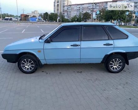Синий ВАЗ 2109, объемом двигателя 1.5 л и пробегом 100 тыс. км за 1650 $, фото 7 на Automoto.ua