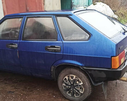 Синий ВАЗ 2109, объемом двигателя 1.1 л и пробегом 100 тыс. км за 1100 $, фото 1 на Automoto.ua