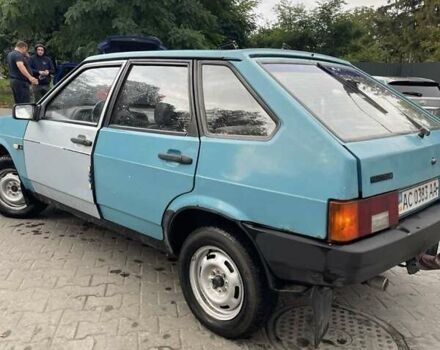 Синий ВАЗ 2109, объемом двигателя 1.5 л и пробегом 200 тыс. км за 1050 $, фото 1 на Automoto.ua