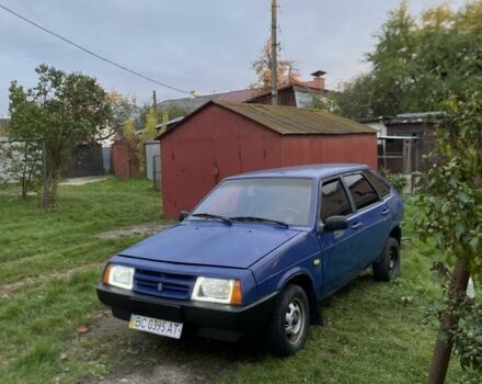 Синій ВАЗ 2109, об'ємом двигуна 1.5 л та пробігом 300 тис. км за 600 $, фото 1 на Automoto.ua