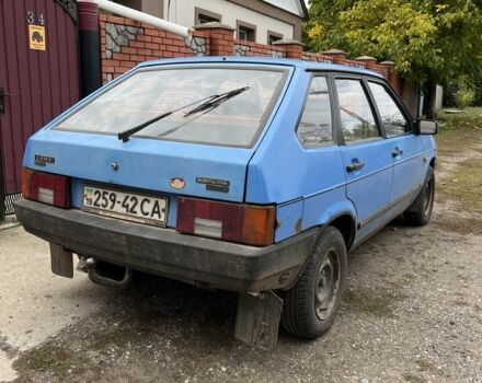 Синий ВАЗ 2109, объемом двигателя 0 л и пробегом 300 тыс. км за 900 $, фото 2 на Automoto.ua