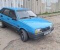 Синий ВАЗ 2109, объемом двигателя 1.6 л и пробегом 300 тыс. км за 1000 $, фото 1 на Automoto.ua
