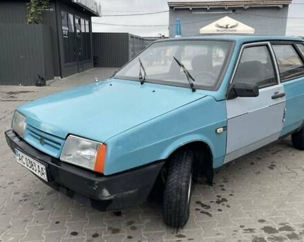 Синий ВАЗ 2109, объемом двигателя 1.5 л и пробегом 200 тыс. км за 1050 $, фото 5 на Automoto.ua