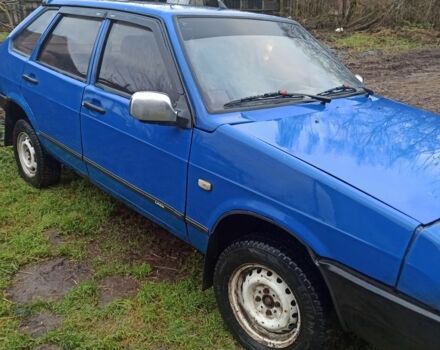 Синий ВАЗ 2109, объемом двигателя 1.6 л и пробегом 96 тыс. км за 900 $, фото 1 на Automoto.ua