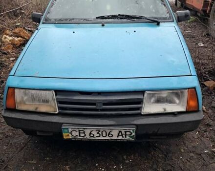 Синий ВАЗ 2109, объемом двигателя 1.1 л и пробегом 350 тыс. км за 700 $, фото 2 на Automoto.ua
