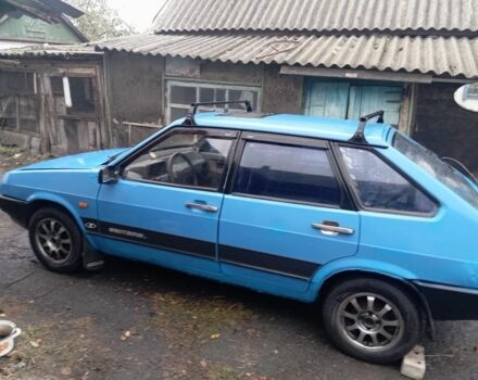 Синий ВАЗ 2109, объемом двигателя 1 л и пробегом 60 тыс. км за 714 $, фото 5 на Automoto.ua