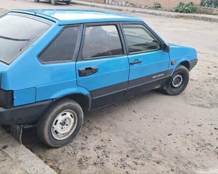 Синий ВАЗ 2109, объемом двигателя 1.6 л и пробегом 300 тыс. км за 1000 $, фото 7 на Automoto.ua