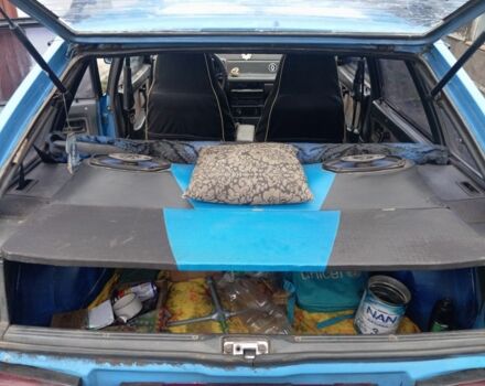 Синий ВАЗ 2109, объемом двигателя 1 л и пробегом 60 тыс. км за 714 $, фото 2 на Automoto.ua