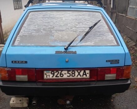 Синий ВАЗ 2109, объемом двигателя 1 л и пробегом 60 тыс. км за 714 $, фото 6 на Automoto.ua