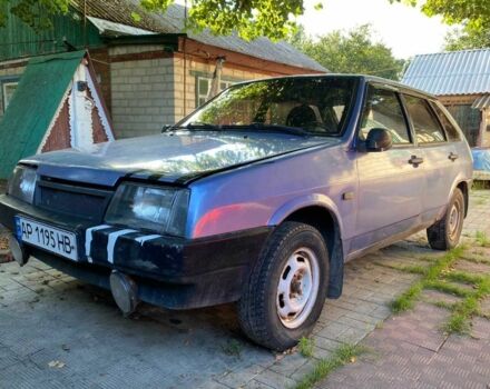 Синий ВАЗ 2109, объемом двигателя 1.3 л и пробегом 10 тыс. км за 500 $, фото 1 на Automoto.ua