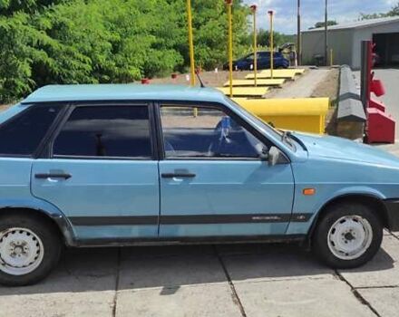 Синий ВАЗ 2109, объемом двигателя 1.1 л и пробегом 87 тыс. км за 1050 $, фото 2 на Automoto.ua