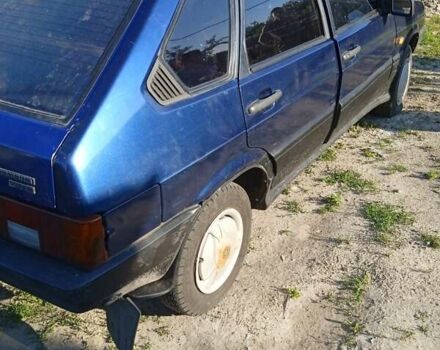 Синий ВАЗ 2109, объемом двигателя 1.1 л и пробегом 200 тыс. км за 1300 $, фото 1 на Automoto.ua