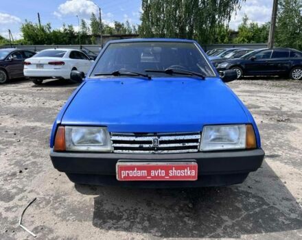 Синий ВАЗ 2109, объемом двигателя 1.5 л и пробегом 120 тыс. км за 792 $, фото 1 на Automoto.ua