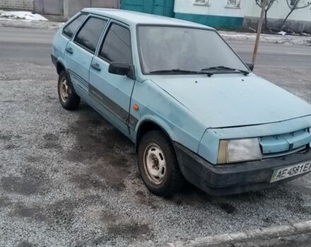Синий ВАЗ 2109, объемом двигателя 1.3 л и пробегом 35 тыс. км за 884 $, фото 1 на Automoto.ua